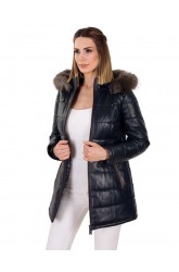 EIFFEL LONG WOMEN LEATHER JACKET